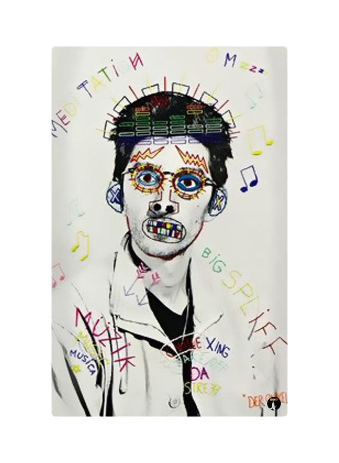 لوحات مغناطيسة للثلاجة بطبعة رسومات متعدد الألوان 8.5x0.4x5.5سم