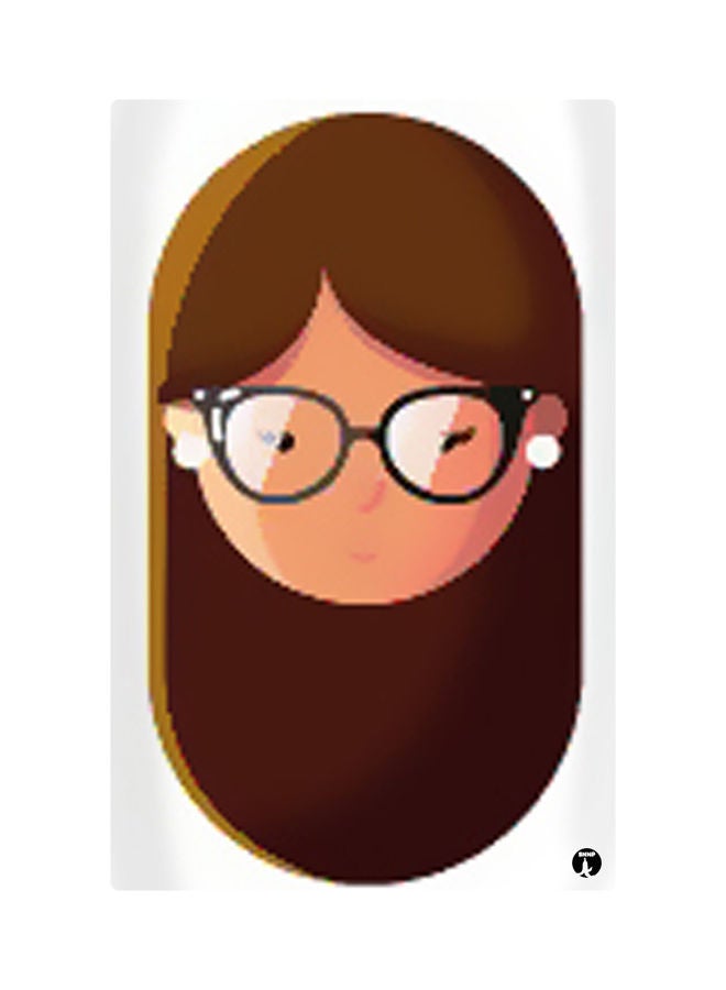 Printed Fridge Magnet Multicolour 8.5x0.4x5.5cm