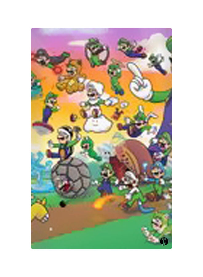 Printed Fridge Magnet Multicolour 8.5x0.4x5.5cm