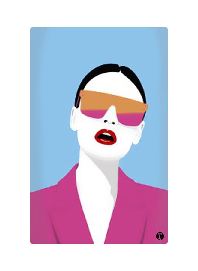 لوحات مغناطيسة للثلاجة بطبعة رسومات متعدد الألوان 8.5x0.4x5.5سم