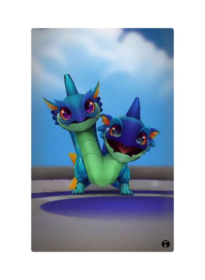 لوحات مغناطيسة للثلاجة بطبعة رسومات متعدد الألوان 8.5x0.4x5.5سم