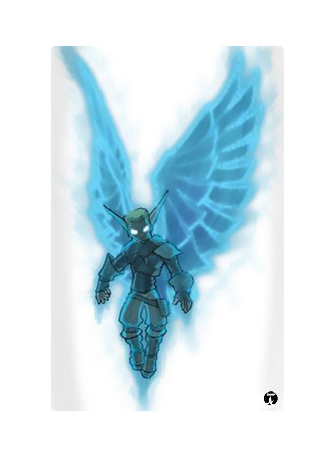 BP Printed Fridge Magnet Blue/White 8.5x0.4x5.5cm