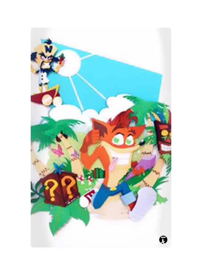 Printed Fridge Magnet Multicolour 8.5x0.4x5.5cm