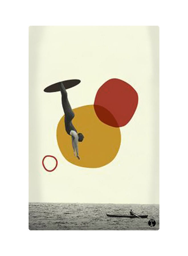 بي بي لوحات مغناطيسة للثلاجة بطبعة رسومات متعدد الألوان 8.5x0.4x5.5سم