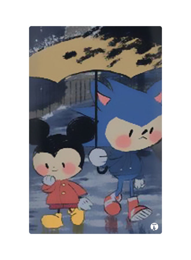 BP Printed Fridge Magnet Multicolour 8.5x0.4x5.5cm