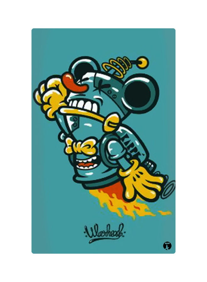 لوحات مغناطيسة للثلاجة بطبعة رسومات متعدد الألوان 8.5x0.4x5.5سم