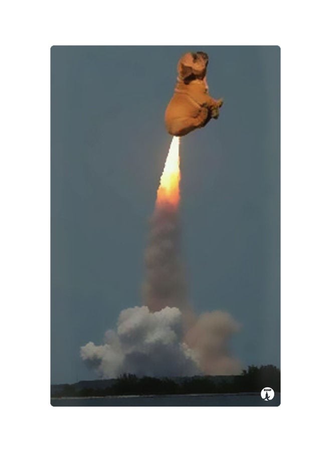 Printed Fridge Magnet Multicolour 8.5x0.4x5.5cm