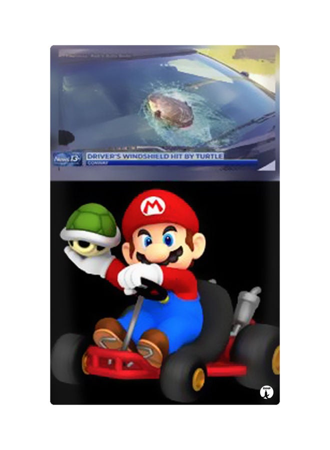 بي بي لوحات مغناطيسة للثلاجة بطبعة رسومات متعدد الألوان 8.5x0.4x5.5سم