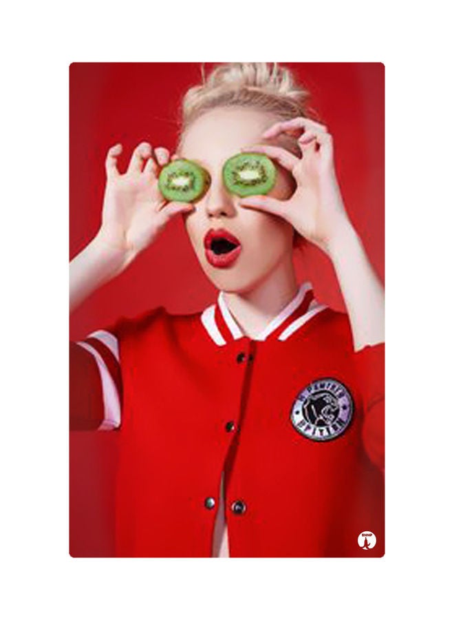 Printed Fridge Magnet Multicolour 8.5x0.4x5.5cm