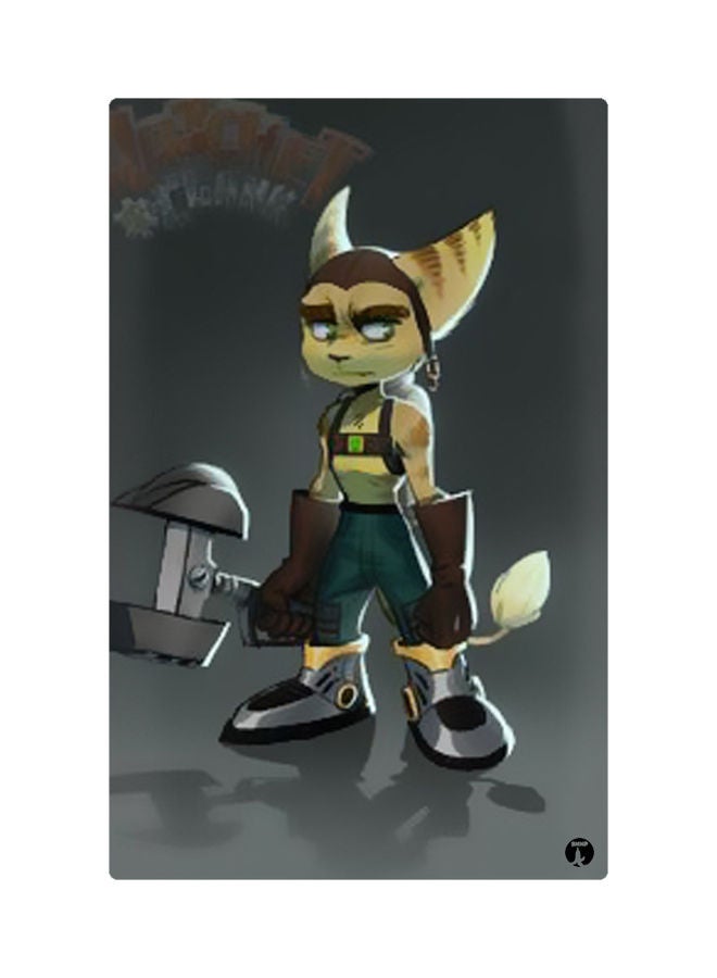 لوحات مغناطيسة للثلاجة بطبعة رسومات متعدد الألوان 8.5x0.4x5.5سم