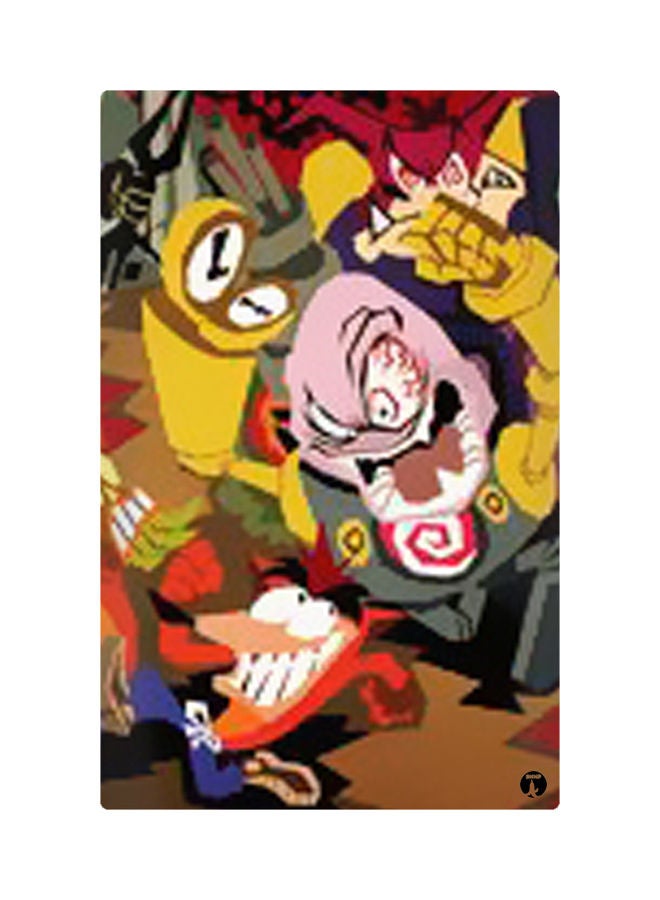 Printed Fridge Magnet Multicolour 8.5x0.4x5.5cm