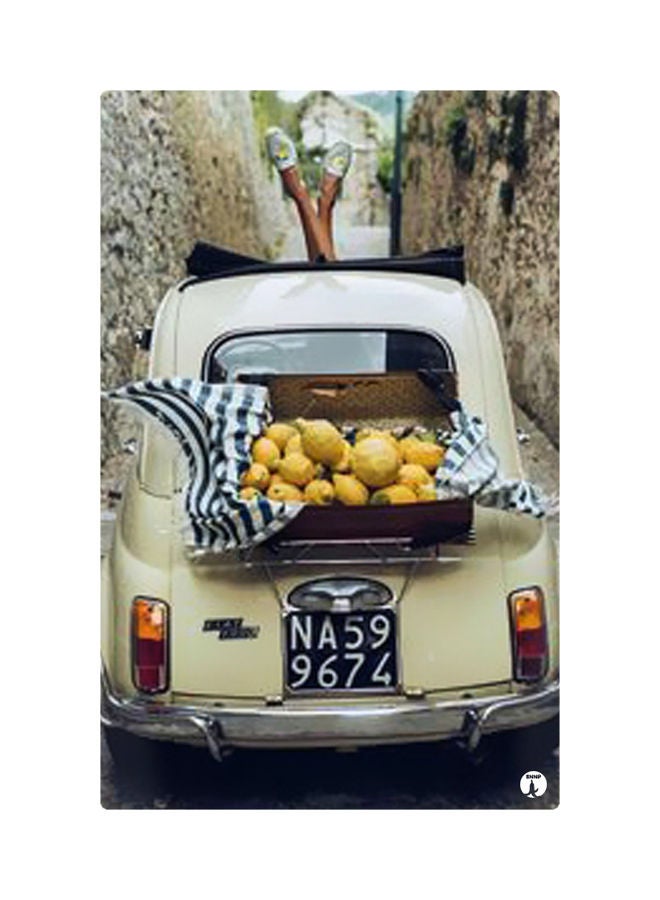 Printed Fridge Magnet Multicolour 8.5x0.4x5.5cm