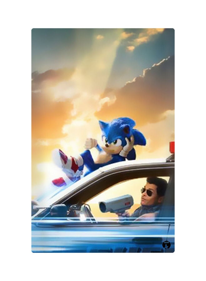 Printed Fridge Magnet Multicolour 8.5x0.4x5.5cm