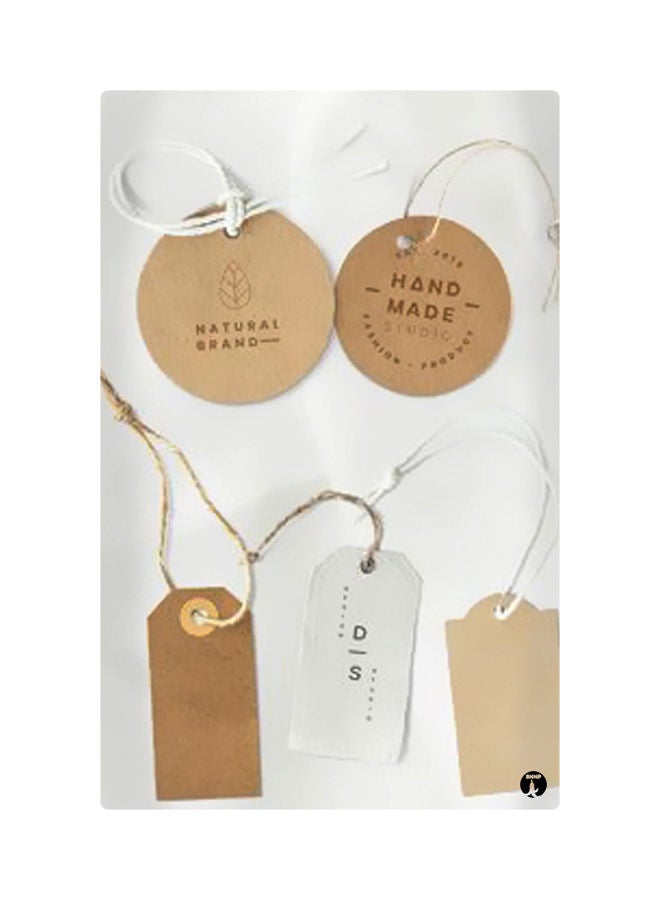 Printed Fridge Magnet Multicolour 8.5x0.4x5.5cm