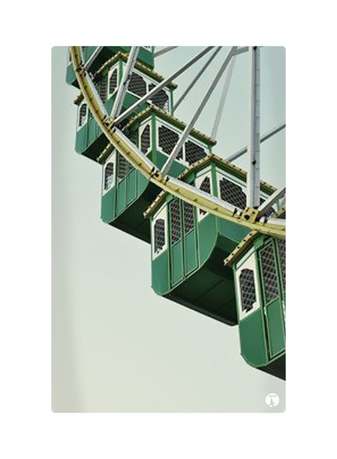 Printed Fridge Magnet Multicolour 8.5x0.4x5.5cm