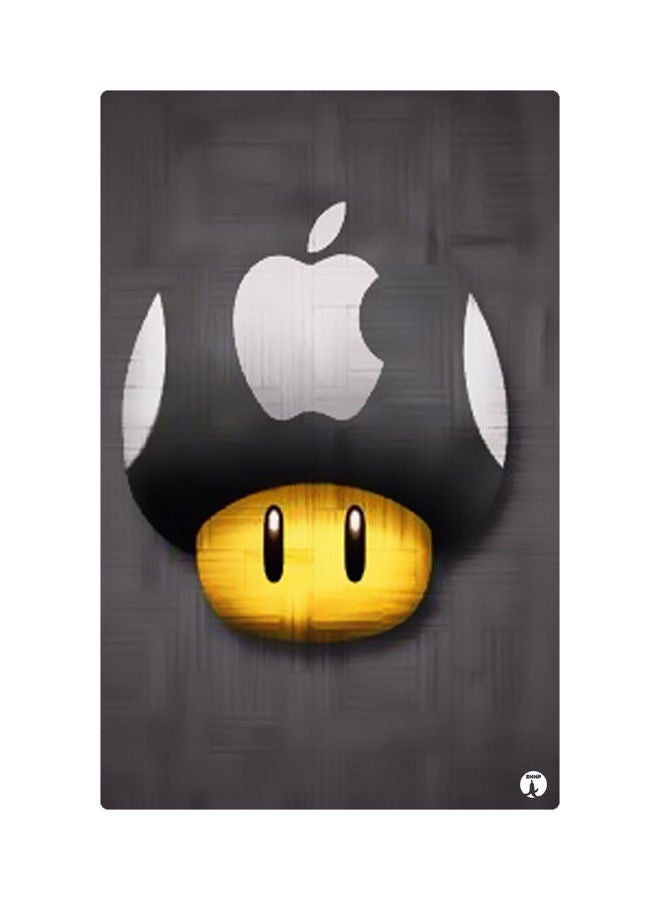 Printed Fridge Magnet Black/White/Yellow 8.5x0.4x5.5cm