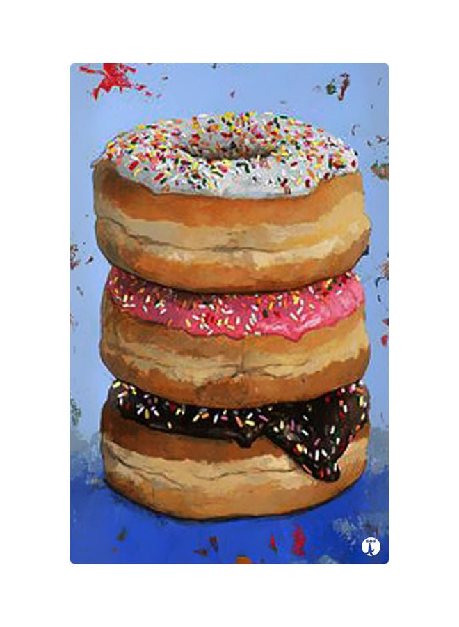 Printed Fridge Magnet Multicolour 8.5x0.4x5.5cm