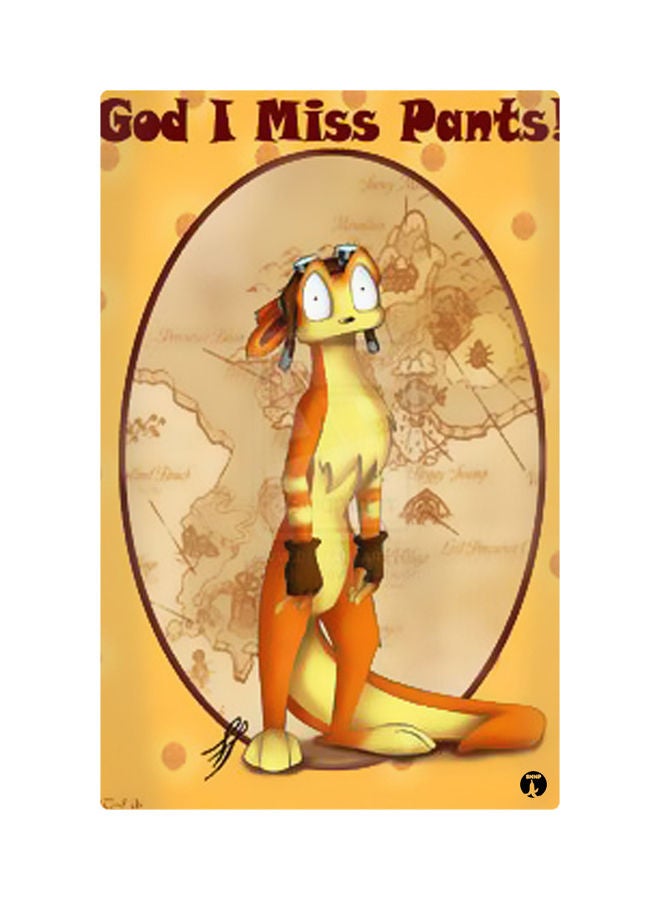 BP Printed Fridge Magnet Multicolour 8.5x0.4x5.5cm