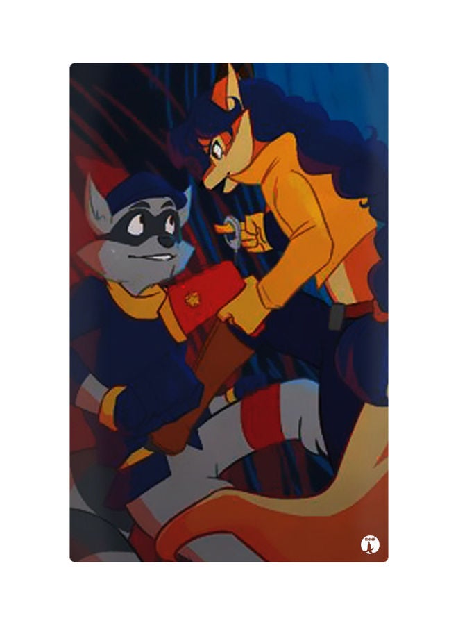 Printed Fridge Magnet Multicolour 8.5x0.4x5.5cm