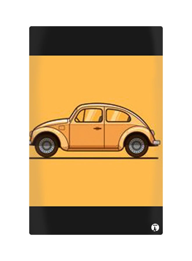 BP Printed Fridge Magnet Yellow/Black 8.5x0.4x5.5cm