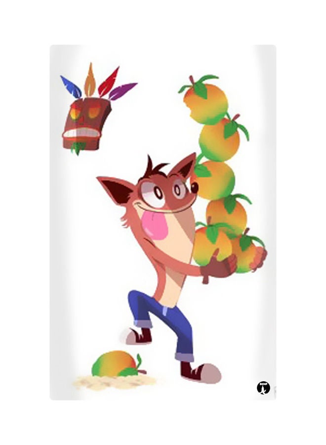 بي بي لوحات مغناطيسة للثلاجة بطبعة رسومات متعدد الألوان 8.5x0.4x5.5سم