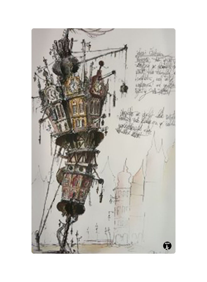 BP Printed Fridge Magnet Multicolour 8.5x0.4x5.5cm