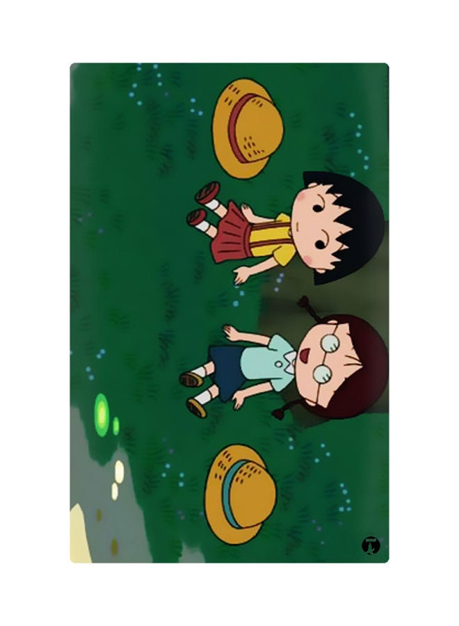 بي بي مغناطيس لتزيين الثلاجة مزين بطبعات وردي / بنفسجي / أصفر 8.5سم