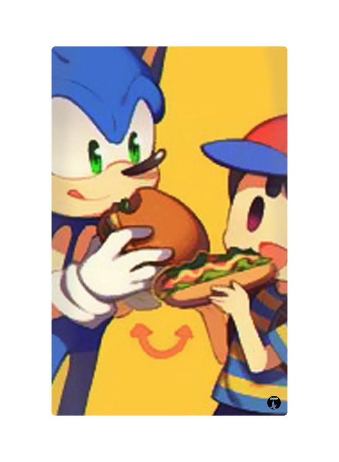 Printed Fridge Magnet Multicolour 8.5cm