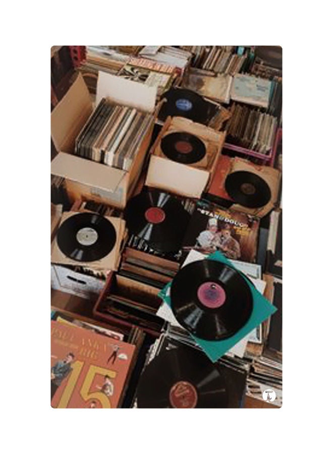 لوحات مغناطيسة للثلاجة بطبعة رسومات متعدد الألوان 8.5x0.4x5.5سم