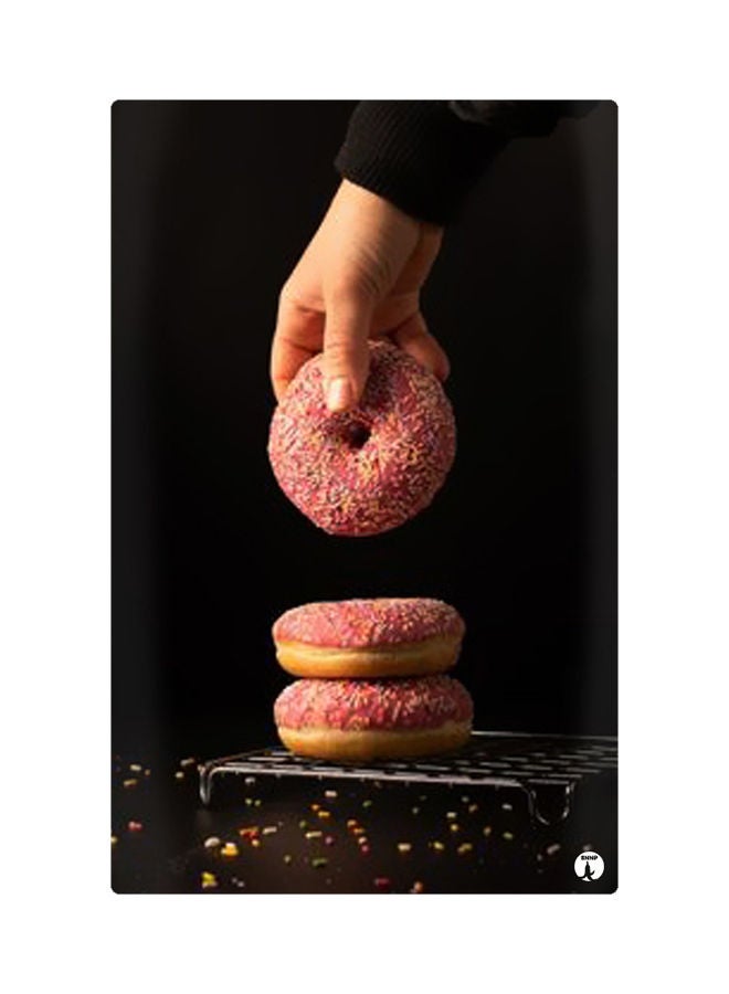 لوحات مغناطيسة للثلاجة بطبعة رسومات متعدد الألوان 8.5x0.4x5.5سم