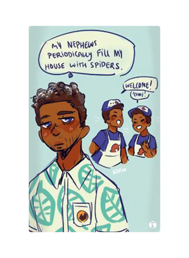 BP Printed Fridge Magnet Multicolour 8.5x0.4x5.5cm