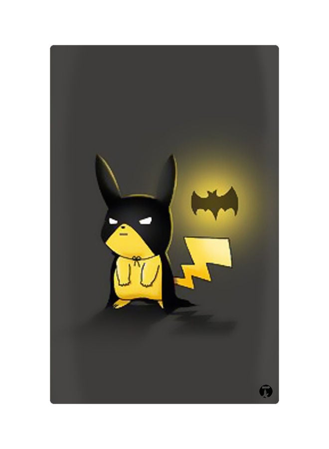 BP Printed Fridge Magnet Black/Yellow 8.5x0.4x5.5cm