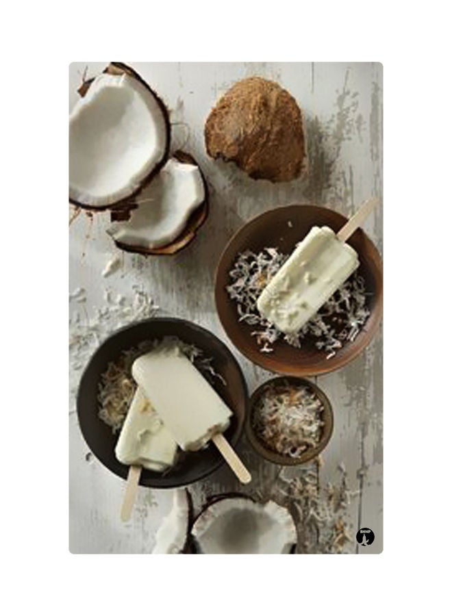 Printed Fridge Magnet Multicolour 8.5x0.4x5.5cm