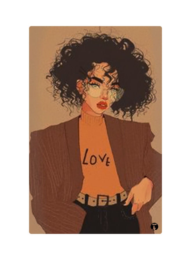 Printed Fridge Magnet Multicolour 8.5x0.4x5.5cm