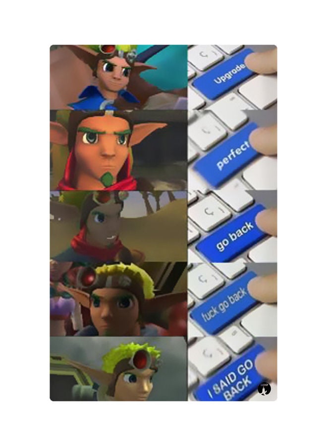 BP Printed Fridge Magnet Multicolour 8.5x0.4x5.5cm