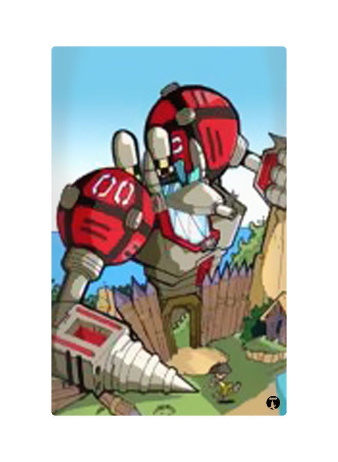 Printed Fridge Magnet Multicolour 8.5x0.4x5.5cm