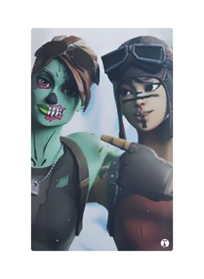 Printed Fridge Magnet Multicolour 8.5x0.4x5.5cm