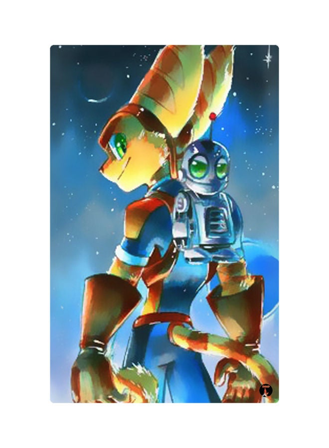 لوحات مغناطيسة للثلاجة بطبعة رسومات متعدد الألوان 8.5x0.4x5.5سم