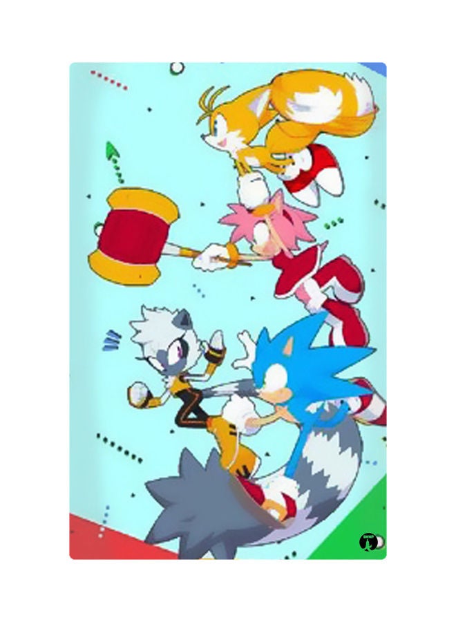 لوحات مغناطيسة للثلاجة بطبعة رسومات متعدد الألوان 8.5x0.4x5.5سم