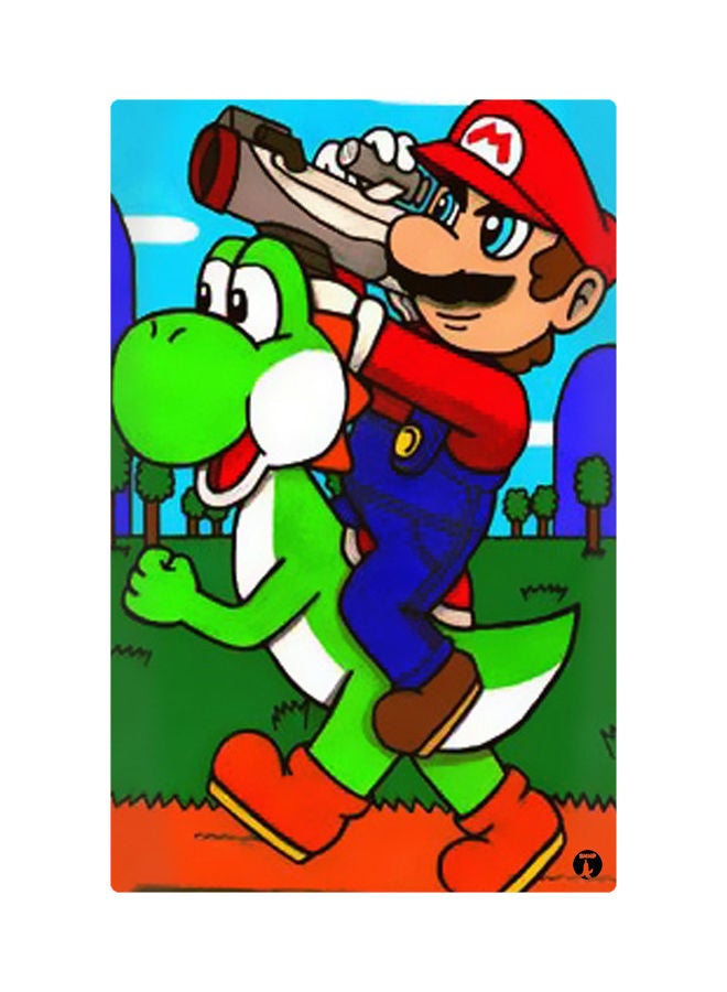 Printed Fridge Magnet Multicolour 8.5x0.4x5.5cm