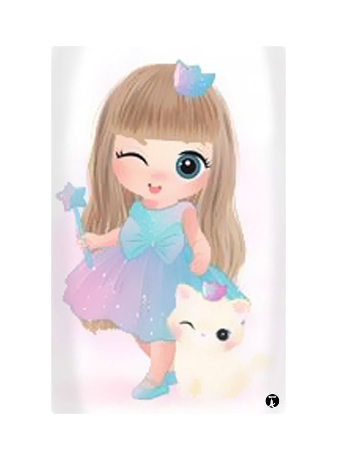 Printed Fridge Magnet Multicolour 8.5x0.4x5.5cm