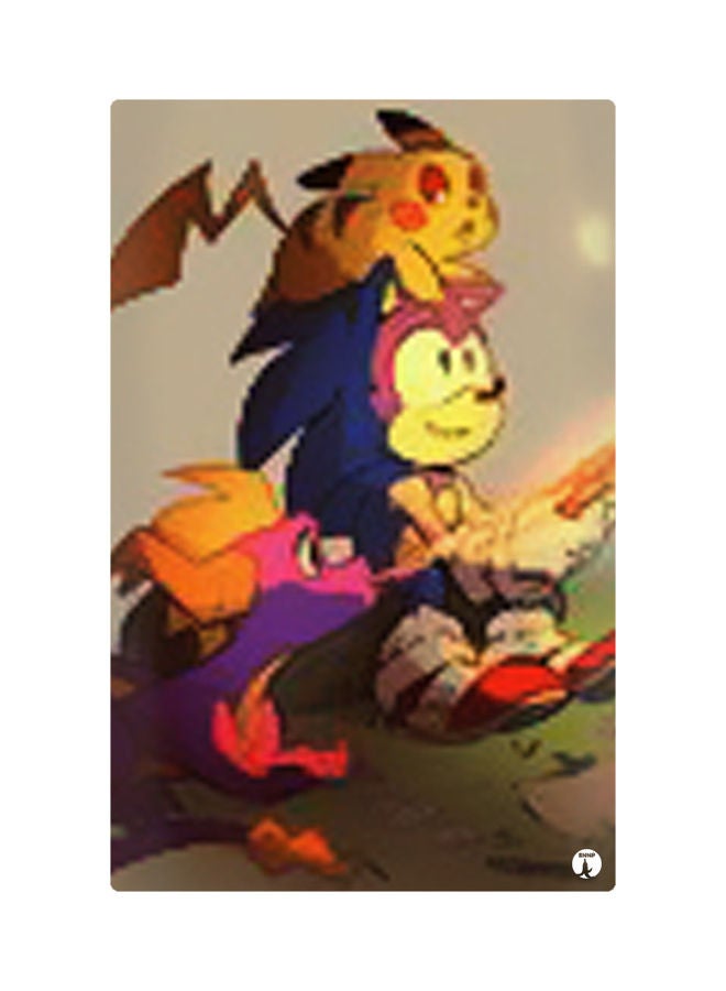 Printed Fridge Magnet Multicolour 8.5cm