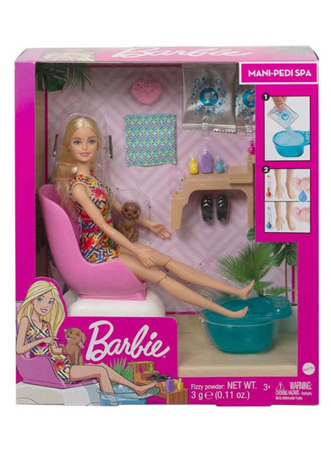 Mattel Games Barbie Spa Day Mani/Pedi Playset