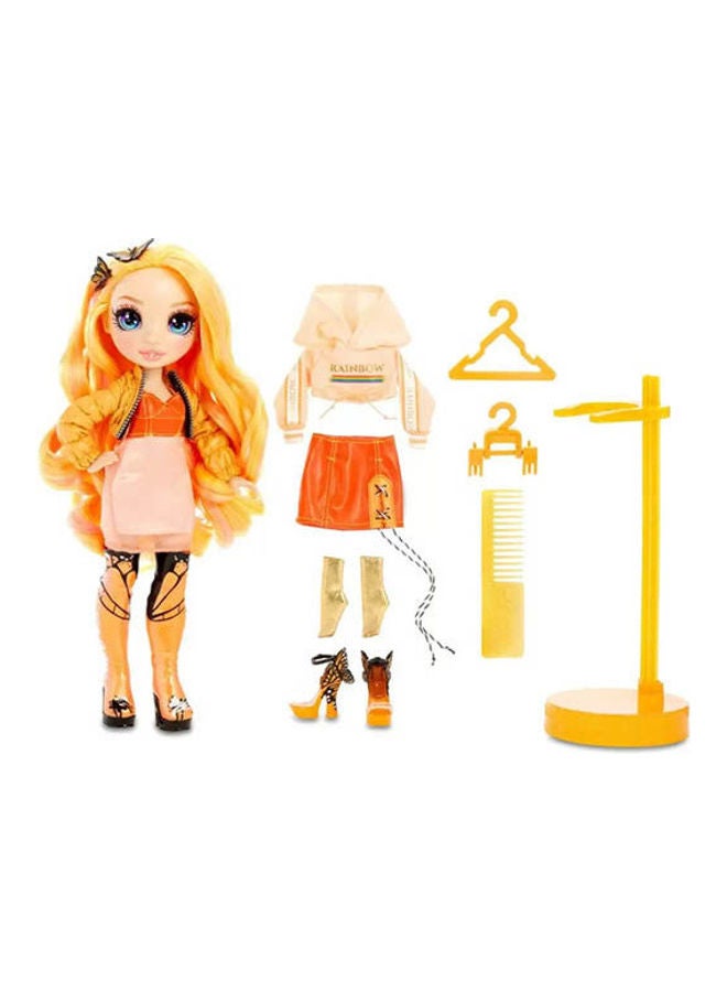 ام جي اي دمية "بوبي روان" العصرية بألوان قوس قزح من السلسلة 1