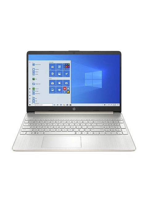 15-ef1072wm Laptop With 15.6-Inches Display, AMD Athlon N3050/4GB RAM/128GB SSD/Wireless Mouse/Sleeve/Windows 10 Home In S Mode With Microsoft 365 English Gold