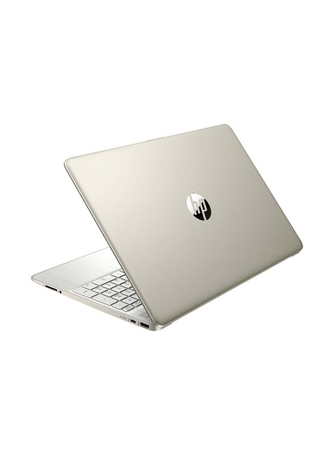 15-ef1072wm Laptop With 15.6-Inches Display, AMD Athlon N3050/4GB RAM/128GB SSD/Wireless Mouse/Sleeve/Windows 10 Home In S Mode With Microsoft 365 English Gold