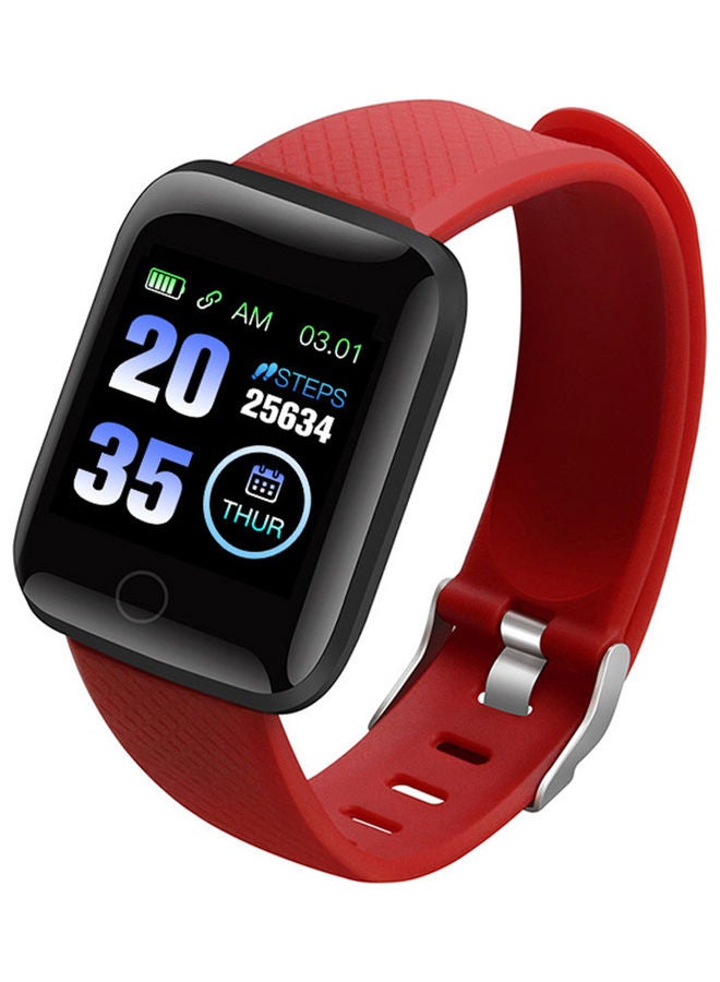 116Plus Sports Watch Red  - Image 1