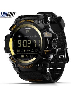 LOKMAT MK16 Smart Watch Black/Gold  - Image 2