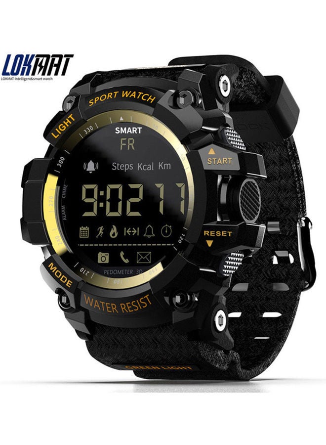 LOKMAT MK16 Smart Watch Black/Gold - Image 2