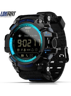 LOKMAT MK16 Smart Watch Black/Blue  - Image 2